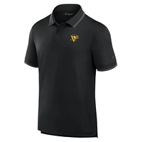 Men's Fanatics Black Pittsburgh Penguins Front Office Polo