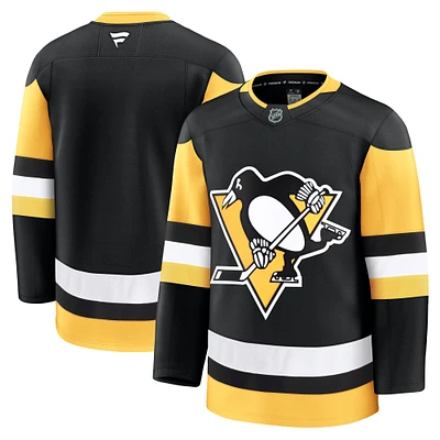 Men's Fanatics Black Pittsburgh Penguins Home Premium Jersey