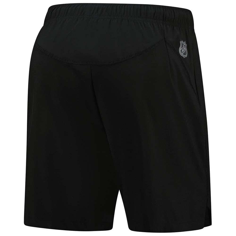 Men's Fanatics  Black Pittsburgh Penguins Tech Training Shorts