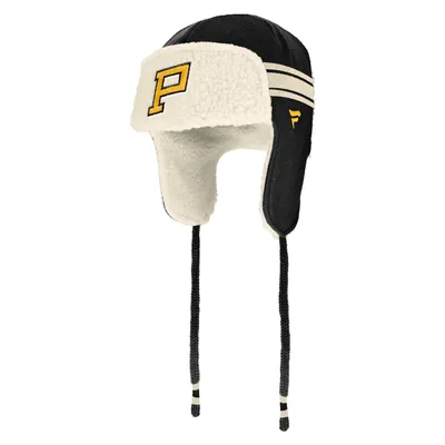 Pittsburgh Penguins Fanatics Branded 2023 NHL Winter Classic Trapper Hat - Black/Cream