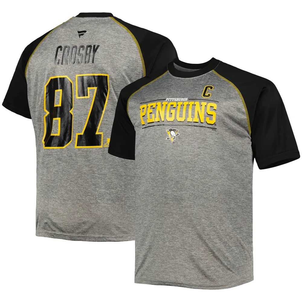 Men's Pittsburgh Penguins Fanatics Branded Heathered Charcoal