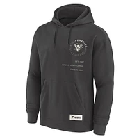Men's Fanatics Charcoal Pittsburgh Penguins Future Ground Info Pullover Hoodie