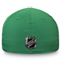 Men's Fanatics Kelly Green Pittsburgh Penguins Authentic Pro St. Patrick's Day Flex Hat