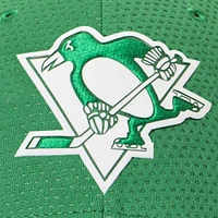 Men's Fanatics Kelly Green Pittsburgh Penguins Authentic Pro St. Patrick's Day Flex Hat