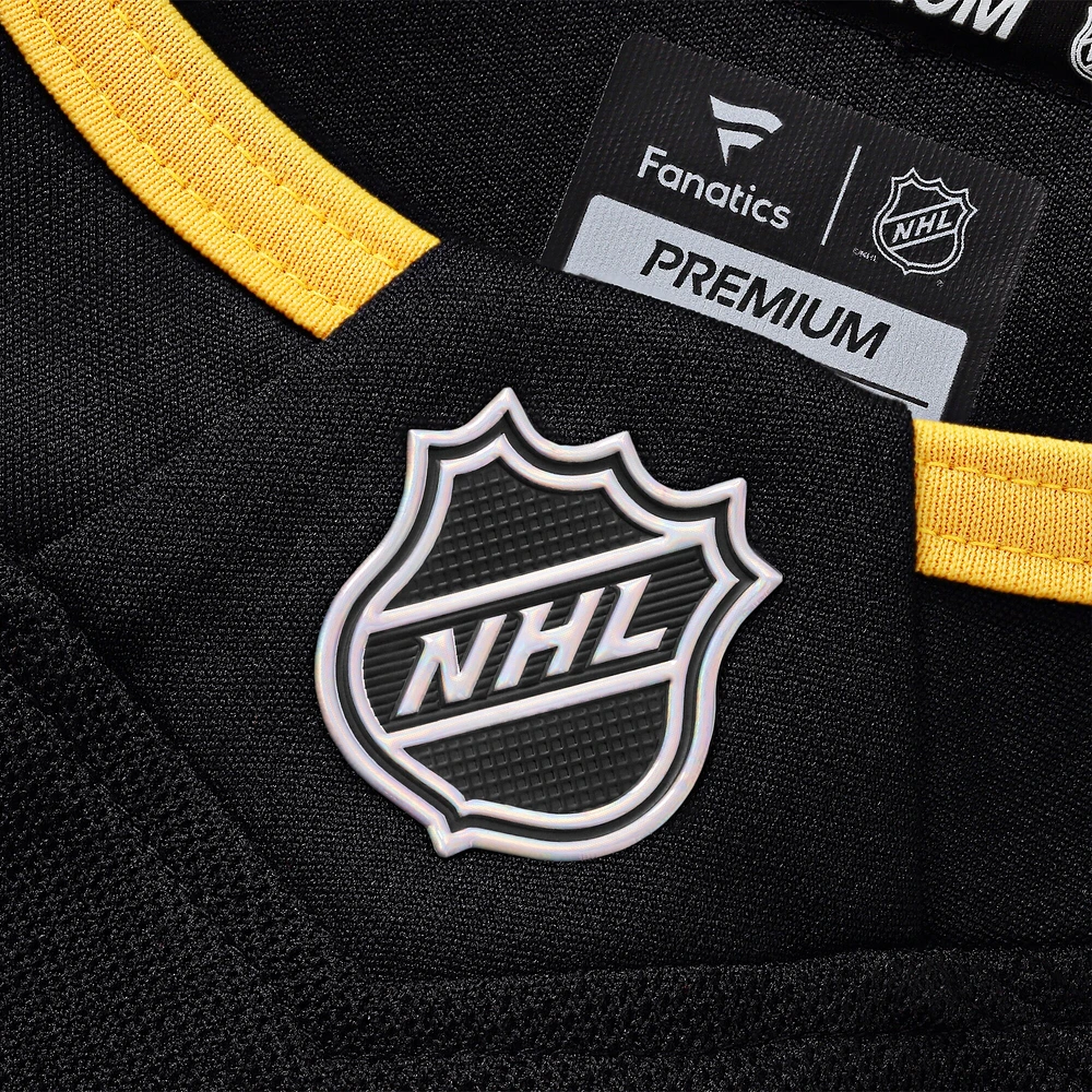 Maillot Premium Alternate Noir des Penguins de Pittsburgh Fanatics Kris Letang pour hommes