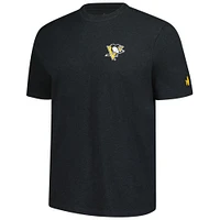 Men's johnnie-O Charcoal Pittsburgh Penguins Heathered Spencer T-Shirt