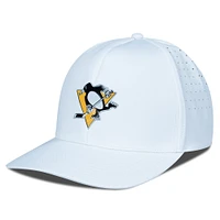 Men's Levelwear White Pittsburgh Penguins Zeta Insignia Core Flex Hat