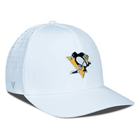 Men's Levelwear White Pittsburgh Penguins Zeta Insignia Core Flex Hat