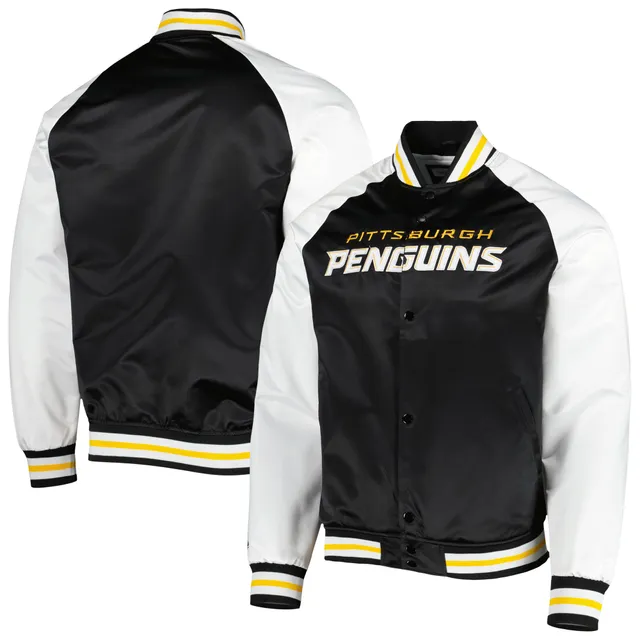 Lids Pittsburgh Steelers Starter The Power Forward Full-Snap Jacket - White