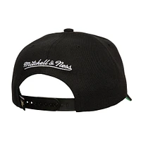 Men's Mitchell & Ness Black Pittsburgh Penguins Soul Strike Neon Logo Pro Crown Adjustable Hat