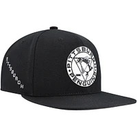 Casquette Snapback noire pour homme Mitchell & Ness des Penguins de Pittsburgh