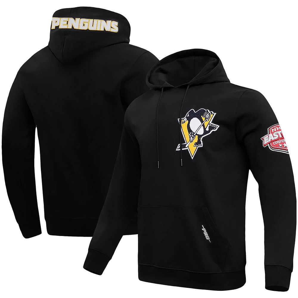 Men's Pro Standard Black Pittsburgh Penguins Classic Pullover Hoodie