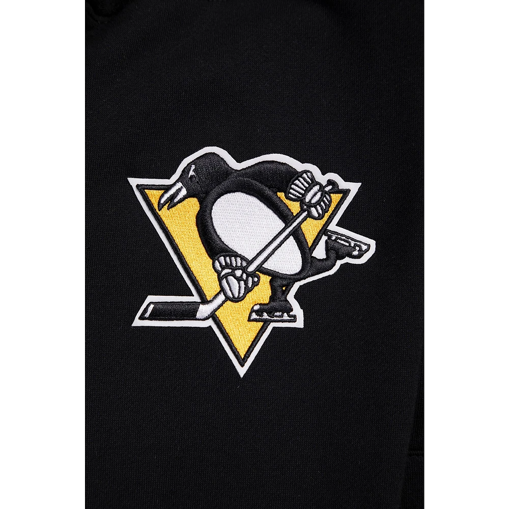 Sweat à capuche noir Pro Standard Paint the City pour homme des Penguins de Pittsburgh