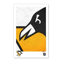 Pittsburgh Penguins 11" x 17" Minimalist Logo Poster Print