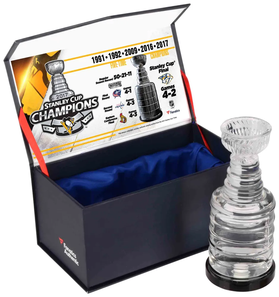 Pittsburgh Penguins NHL Mini 3 Stanley Cup Champions Replica Trophy