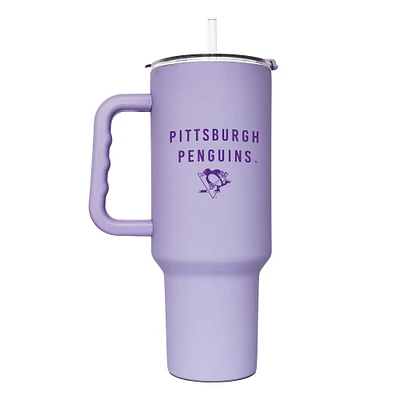 Pittsburgh Penguins 40oz. Lavender Soft Touch Tumbler