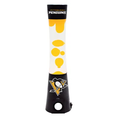 Pittsburgh Penguins Magma Lamp with Bluetooth Speaker