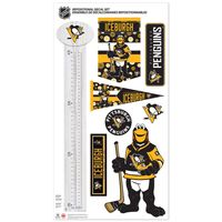 Pittsburgh Penguins - Mascot Repositionable Decal Set