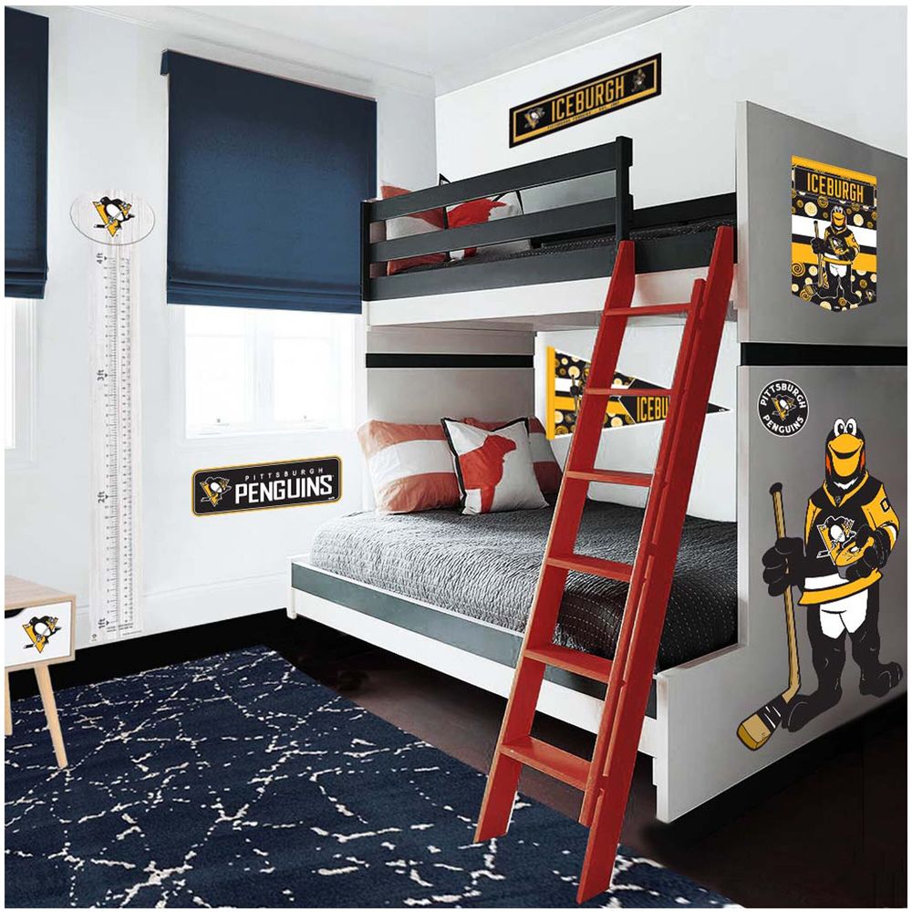 Pittsburgh Penguins - Mascot Repositionable Decal Set