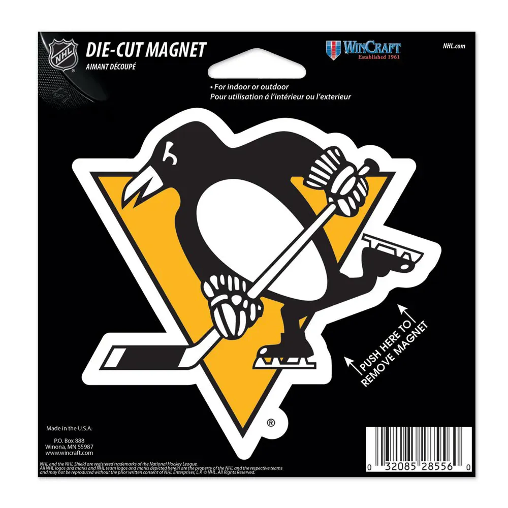 Pittsburgh Football & Hockey Jumbo Magnetic Schedule - Steelers/Penguins