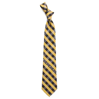 Pittsburgh Penguins Woven Poly Check Tie