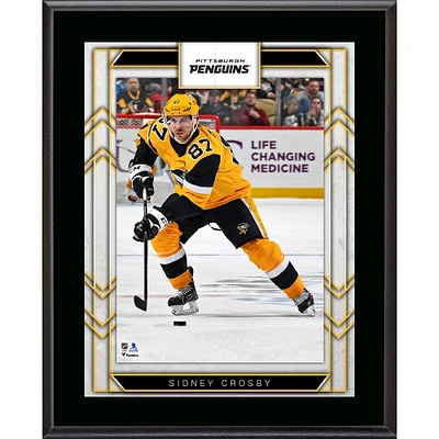 Sidney Crosby Pittsburgh Penguins 10.5" x 13" Sublimated Player Plaque