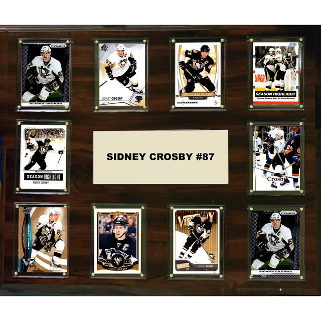Pittsburgh Penguins Sidney Crosby Highland Mint 13'' x 13'' Impact Jersey  Framed Photo