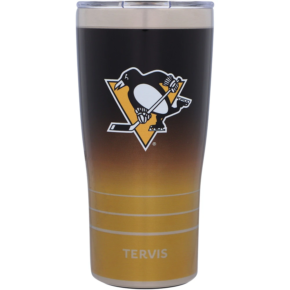 Tervis Pittsburgh Penguins 20 oz. Gobelet de voyage en acier inoxydable Ombre