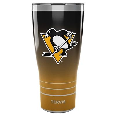 Pingouins de Pittsburgh Tervis 30oz. Gobelet en acier inoxydable ombré