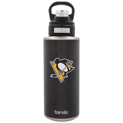 Pingouins de Pittsburgh Tervis 32oz. Bouteille d'eau à large goulot en acier inoxydable Puck