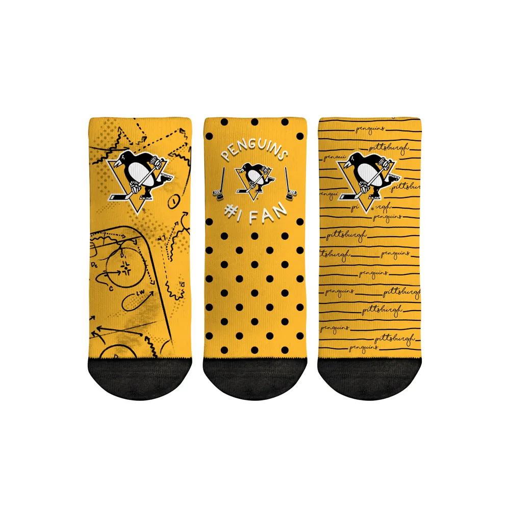 Lids Pittsburgh Steelers Rock Em Socks Youth Super Fan Five-Pack