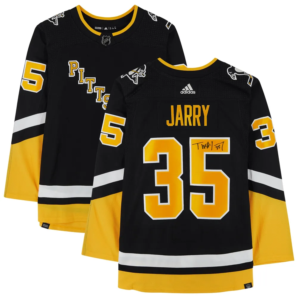 Lids Tristan Jarry Pittsburgh Penguins Fanatics Authentic Autographed  Alternate adidas Authentic Jersey - Black