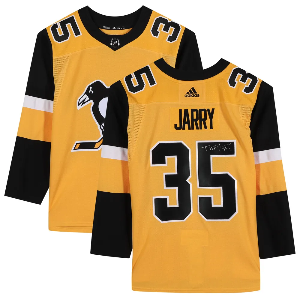 Vrouw Mona Lisa stormloop Lids Tristan Jarry Pittsburgh Penguins Fanatics Authentic Autographed Gold  Adidas Authentic Jersey | Brazos Mall