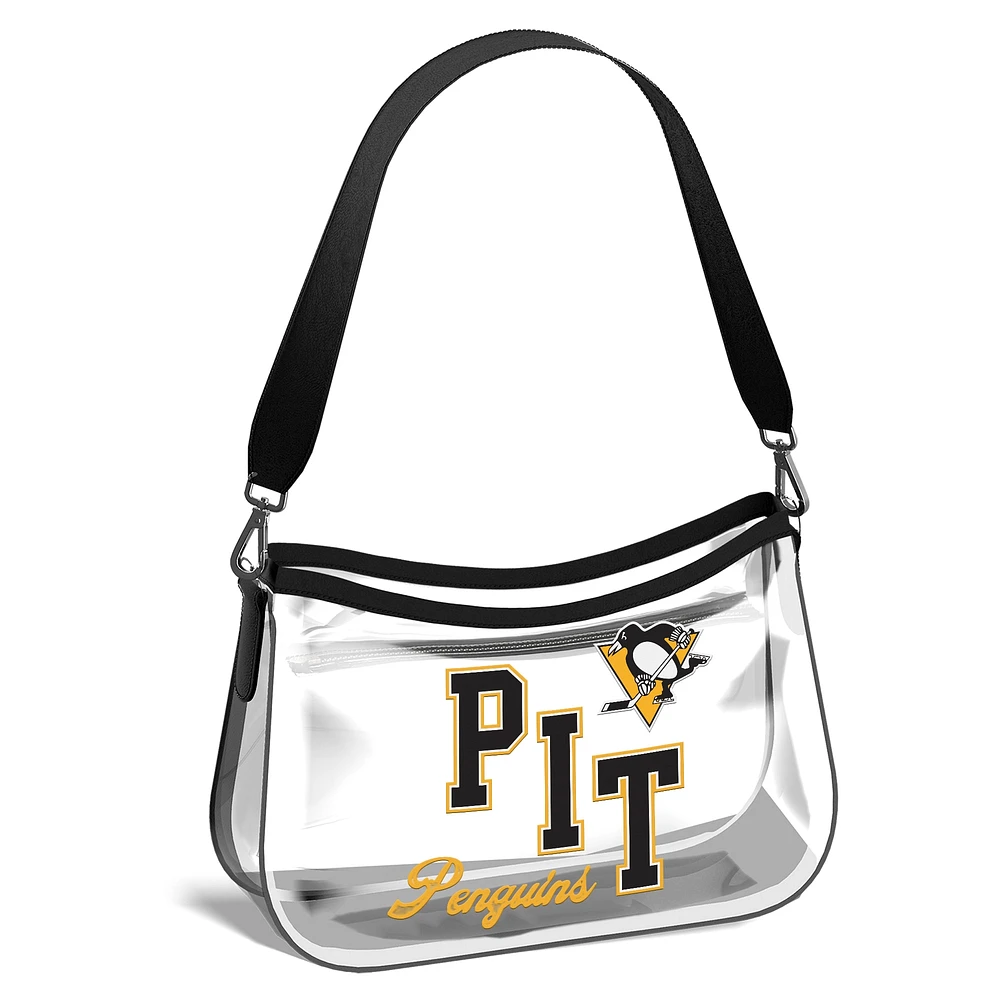 Mini-sac à main transparent Stadium des Penguins de Pittsburgh WEAR by Erin Andrews