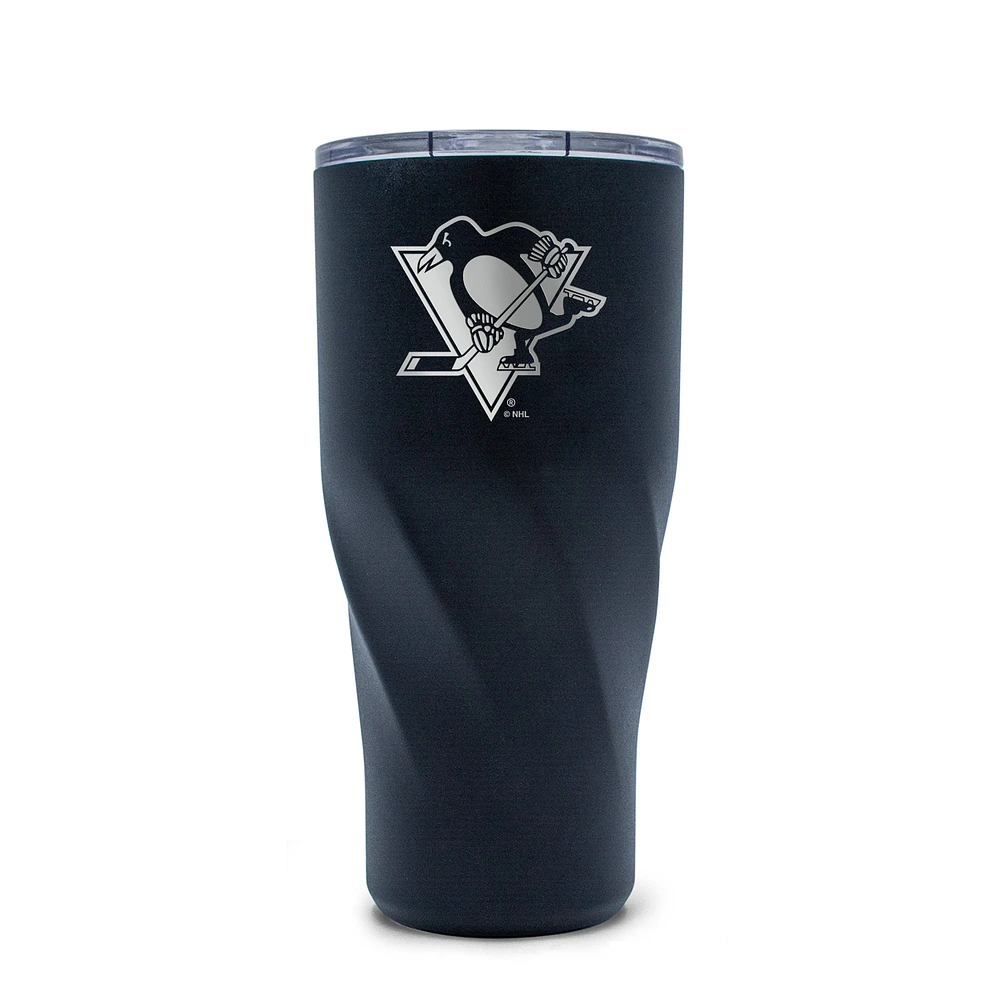 WinCraft Penguins de Pittsburgh 20oz. Gobelet Morgan en acier inoxydable