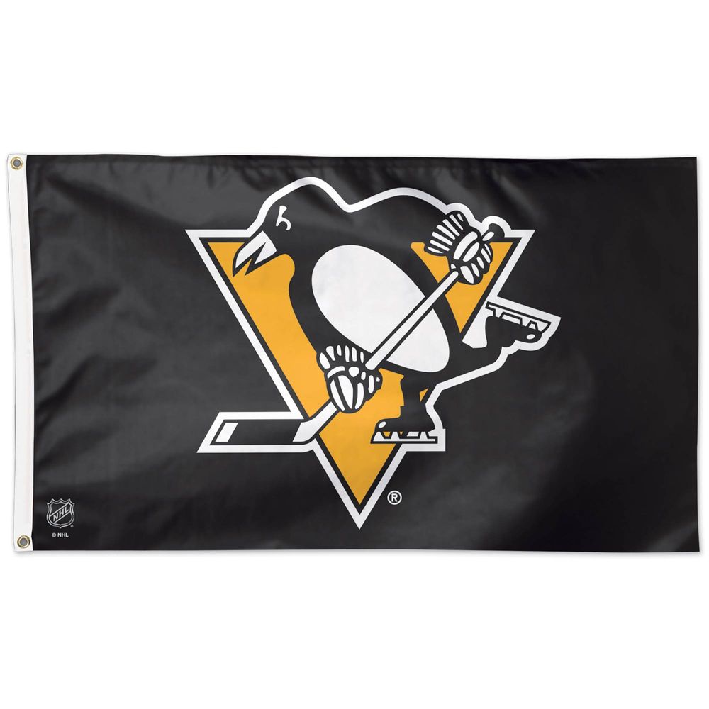 WinCraft Pittsburgh Penguins 3' x 5' Deluxe - Single-Sided Flag