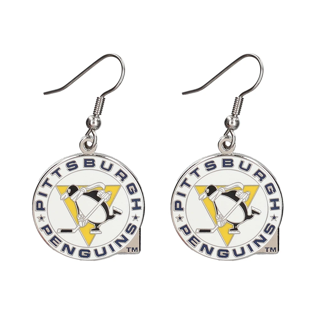 WinCraft Pittsburgh Penguins Dangle Earrings