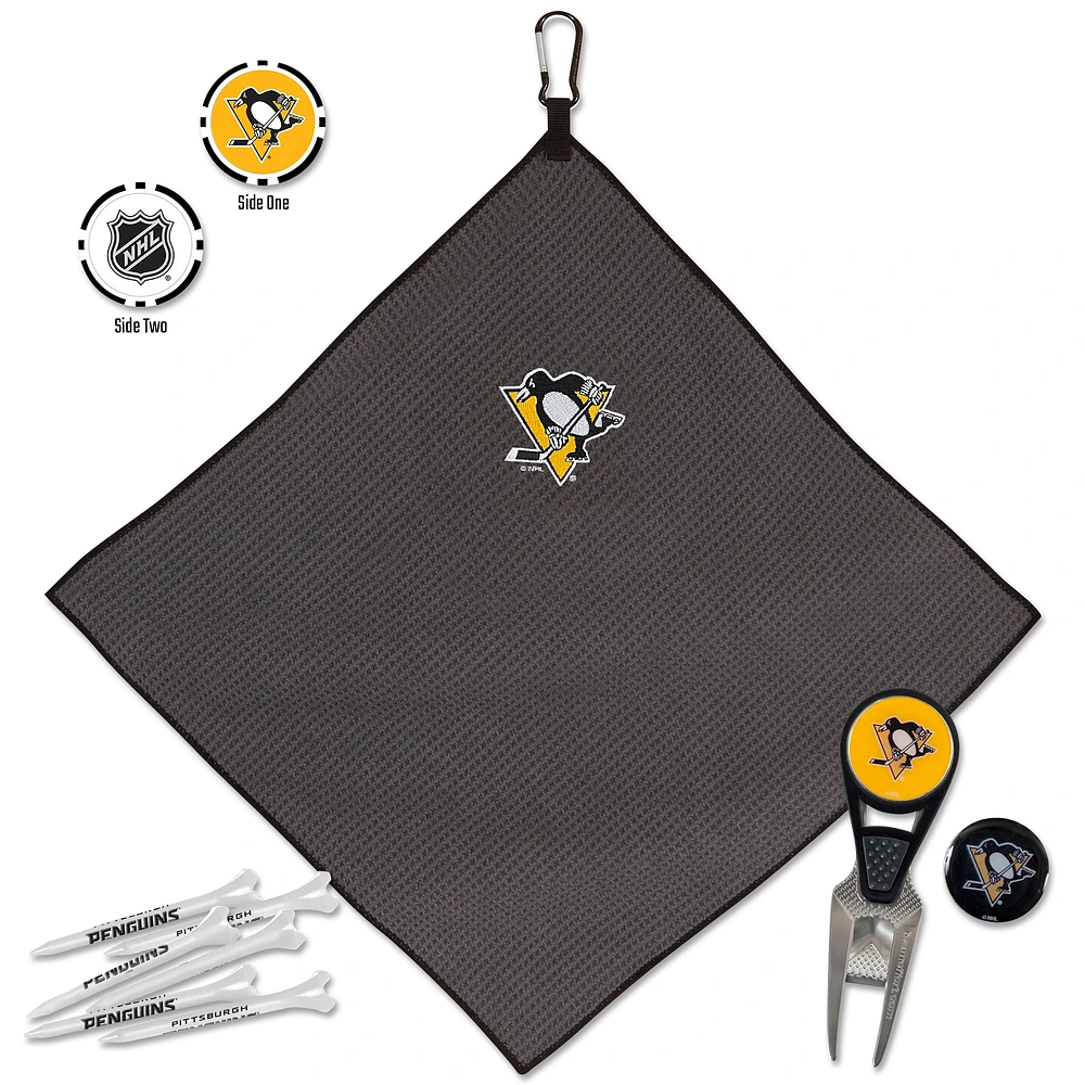 WinCraft Pittsburgh Penguins Golf Accessories Set