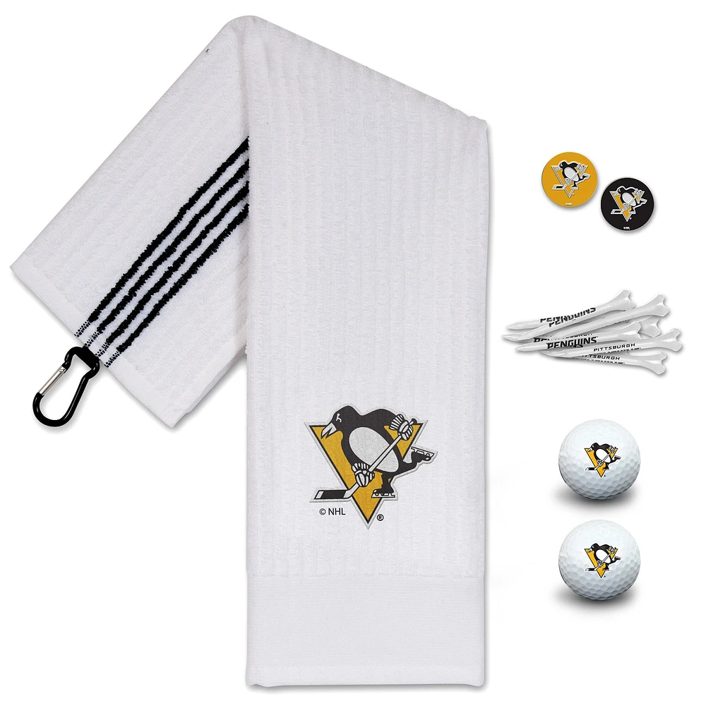 WinCraft Pittsburgh Penguins Golfing Gift Set