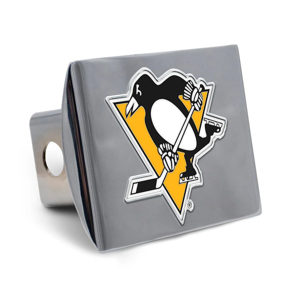 WinCraft Pittsburgh Penguins Premium Metal Hitch Cover