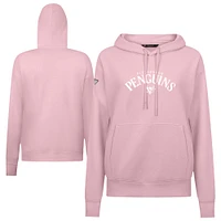 Sweat à capuche rose clair pour femme Levelwear Pittsburgh Penguins Mother's Day Adorn