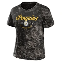 Women's Fanatics  Black Pittsburgh Penguins Breakaway T-Shirt