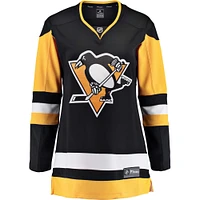 Fanatiques pour femmes de marque Black Pittsburgh Penguins Home Breakaway - Maillot vierge