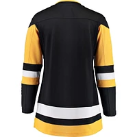 Fanatiques pour femmes de marque Black Pittsburgh Penguins Home Breakaway - Maillot vierge