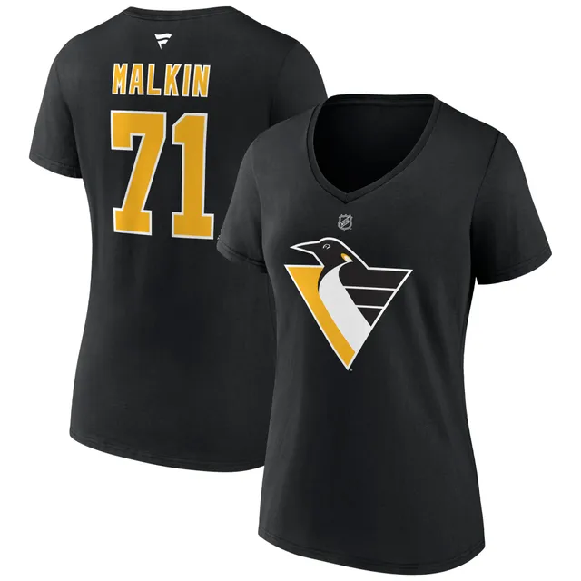 FANATICS Women's Fanatics Branded Evgeni Malkin Black Pittsburgh Penguins  2021/22 Alternate Premier Breakaway Player Jersey