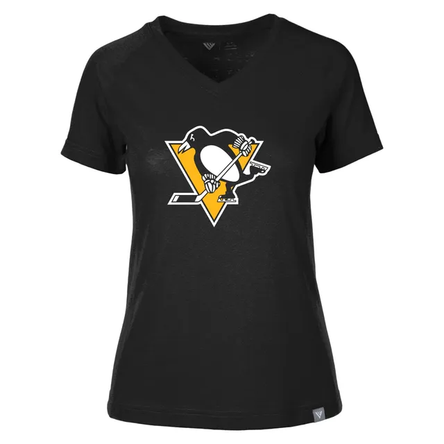 Lids Pittsburgh Pirates Levelwear Women's Ariya V-Neck T-Shirt - Black