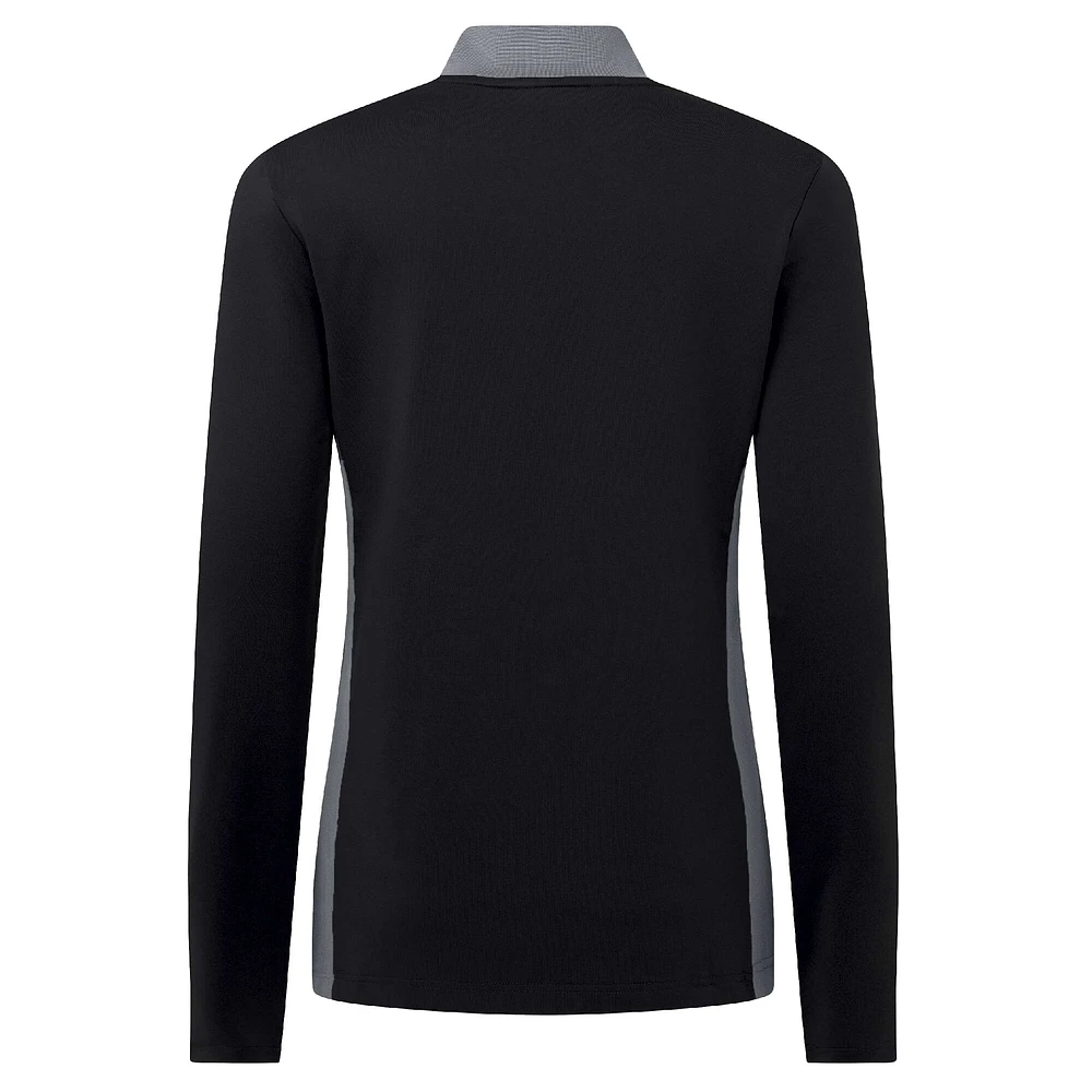 Haut à glissière quart de tour Moxie Insignia Core pour femme des Penguins Pittsburgh Levelwear, noir