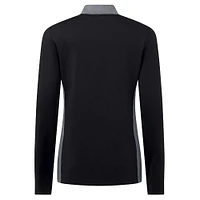 Haut à glissière quart de tour Moxie Insignia Core pour femme des Penguins Pittsburgh Levelwear, noir