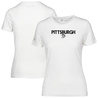 T-shirt Maddox City Capsule blanc pour femme des Penguins de Pittsburgh Levelwear