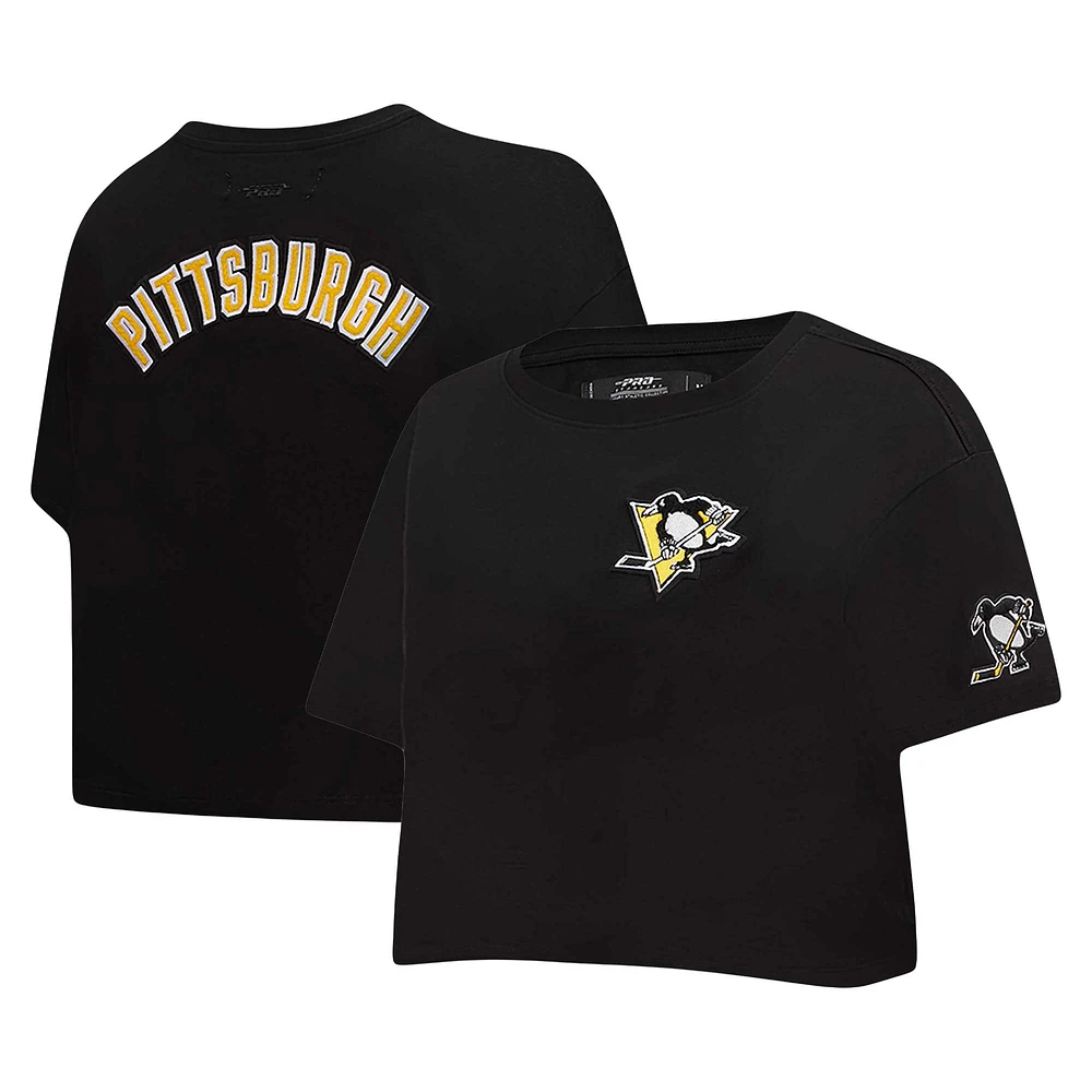 T-shirt court classique Pro Standard des Penguins de Pittsburgh pour femmes